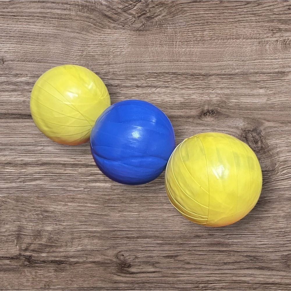 Handmade Juggling Balls Set of 3 Stress Relief Coordination Toy
